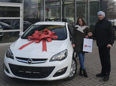 Щасливий клієнт Opel ЛІГА